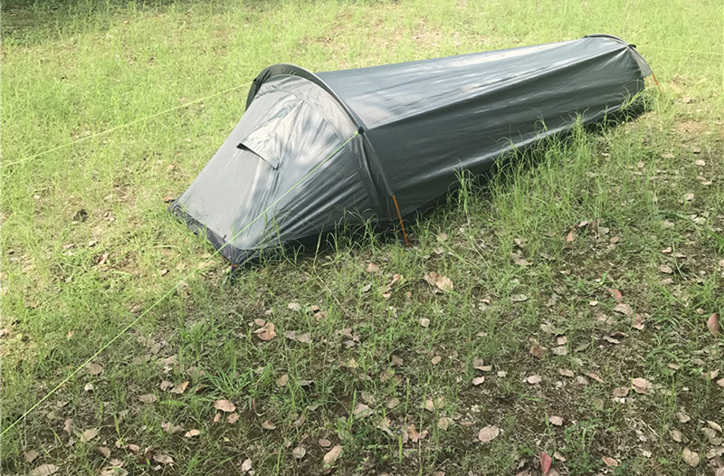Cheap Goat Tents Ultralight Tent Backpacking Tent Outdoor Camping Sleeping Bag Tent Lightweight Single Person   